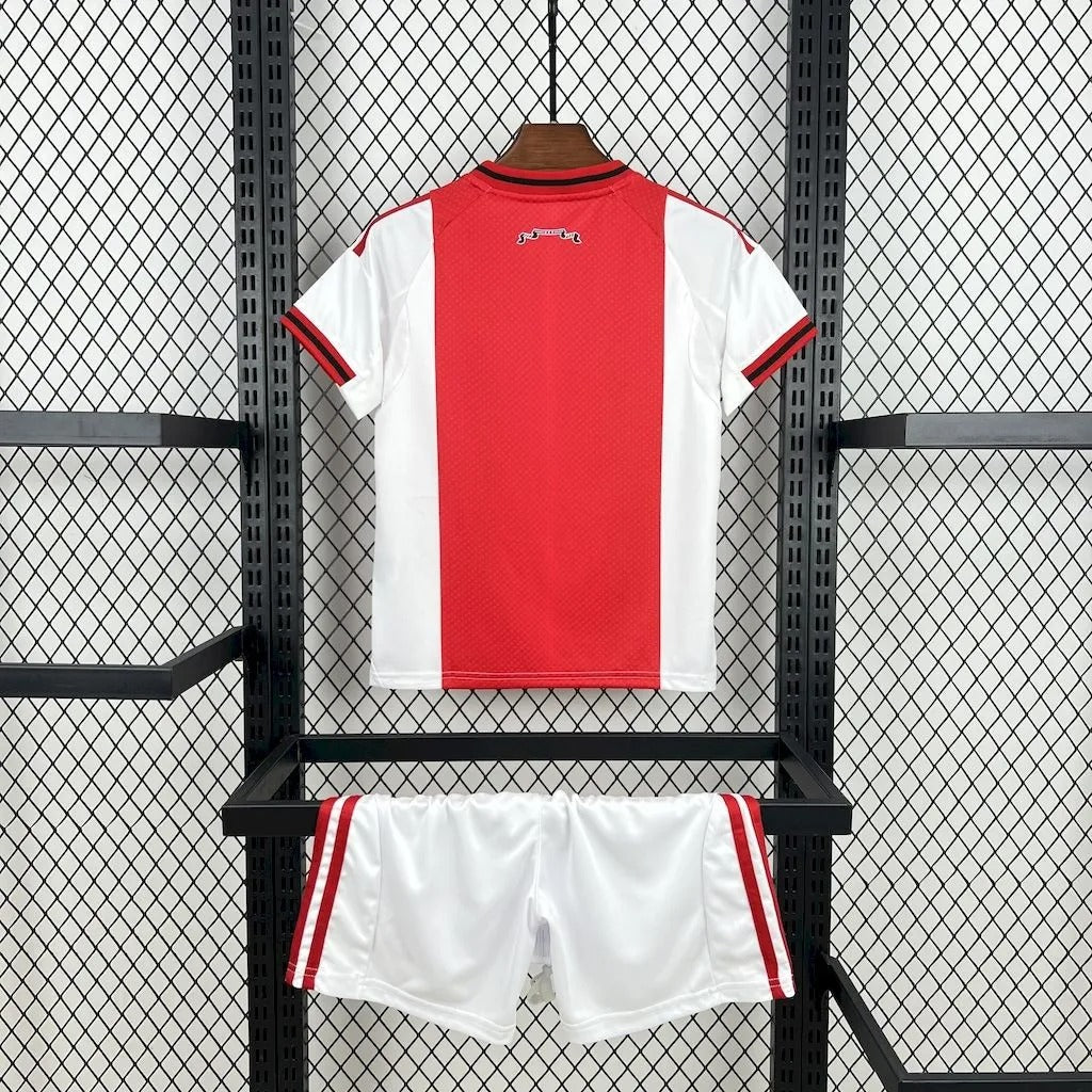 Kids Ajax Jersey 25/26 Home Football Kit Soccer Jersey