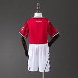 Kids Man United Jersey 25/26 Home Football Kit