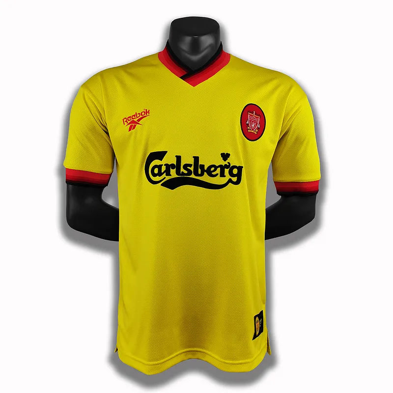 Liverpool Retro Jersey 1998 Away Football Jersey Soccer Shirt