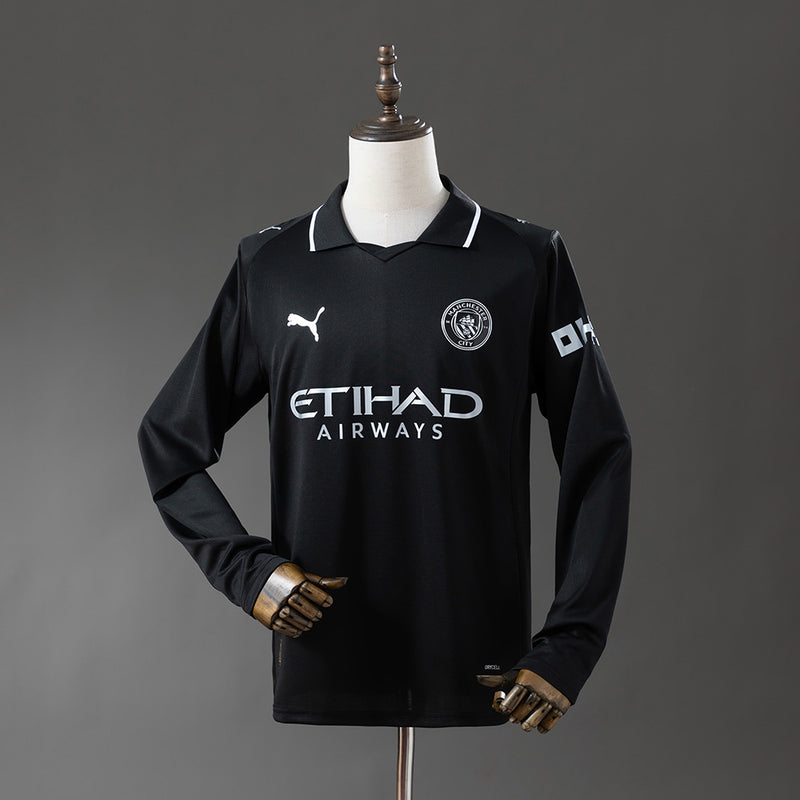 Manchester City Jersey 25/26 Away Football Kit Long Sleeves