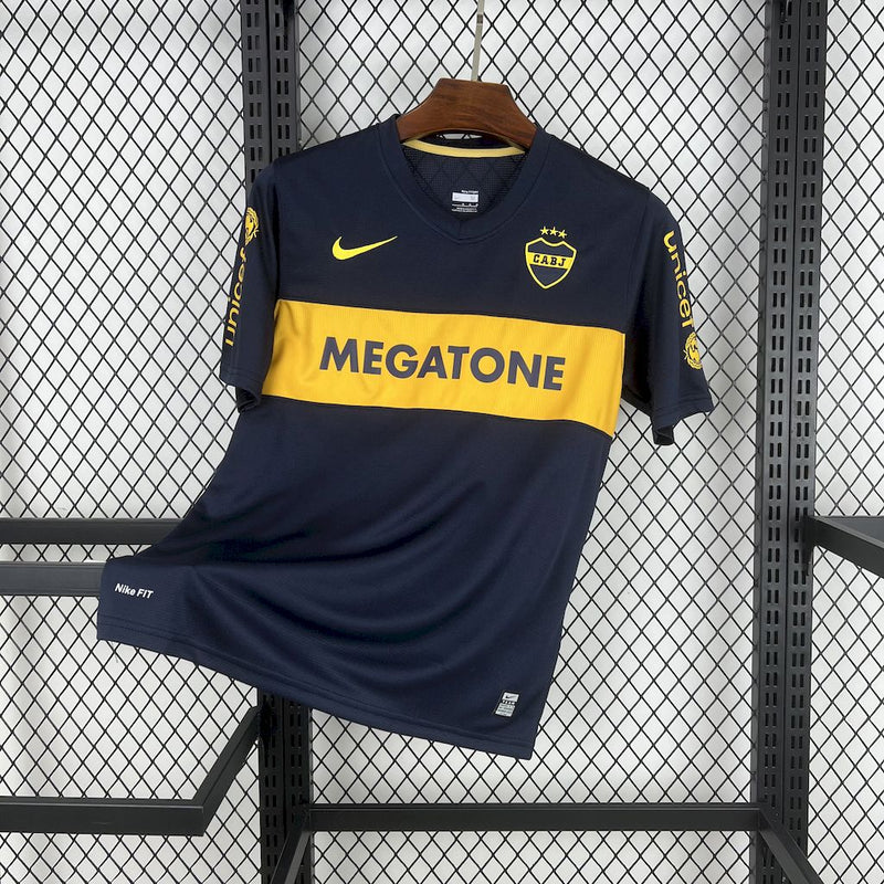 Retro Boca Juniors Jersey 2007-08 Home Football Kit Soccer Jersey