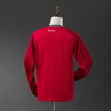 Man United Jersey 25/26 Home Football Kit Long Sleeves
