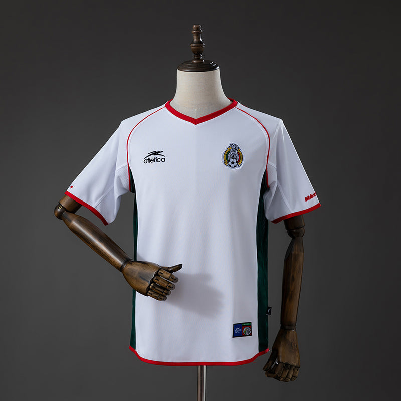 Mexico Away Jersey 2002 Retro Football Kit Soccer Shirt