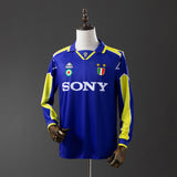 Juventus Jersey 1995-96 Away Retro Kit Long Sleeves PalmSportss