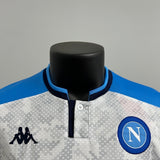 Retro Napoli Jersey 2019-20 White Football Kit Soccer Jersey