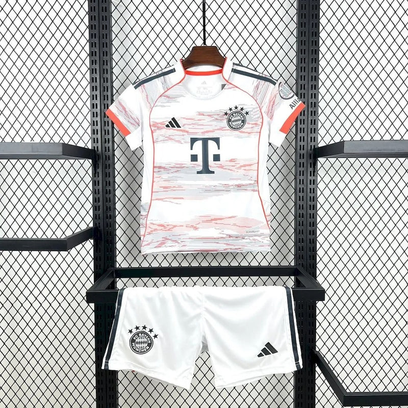 Kids Bayern Munich Jersey 25/26 Away Football Kit Soccer Jersey