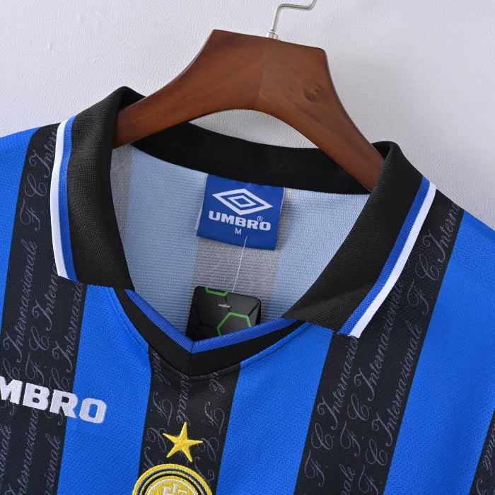 Inter Milan Retro Jersey 1997/98 Home Football Jersey Soccer Shirt