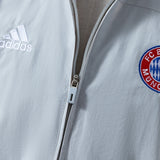 Bayern Munich Windbreaker 2025/26 Light Grey Football Soccer Jacket