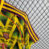 Arsenal Jersey Away kit 1992 1993 Retro - PalmSportss