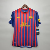Barcelona Retro Jersey 2011/12 Home Football Jersey Soccer Shirt - PalmSportss