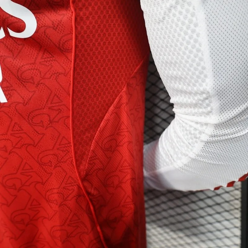 Player Version Arsenal Jersey 25/26 Home Long Sleeves Football Kit Soccer Jersey