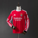Benfica Jersey 25/26 Home Long Sleeves Football Kit