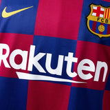 Barcelona Jersey 2019-20 Home Retro Football Kit