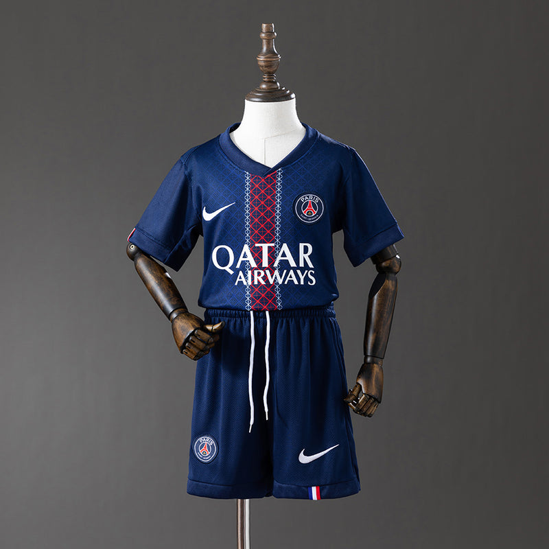 Kids PSG Jersey 25/26 Home Football Kit