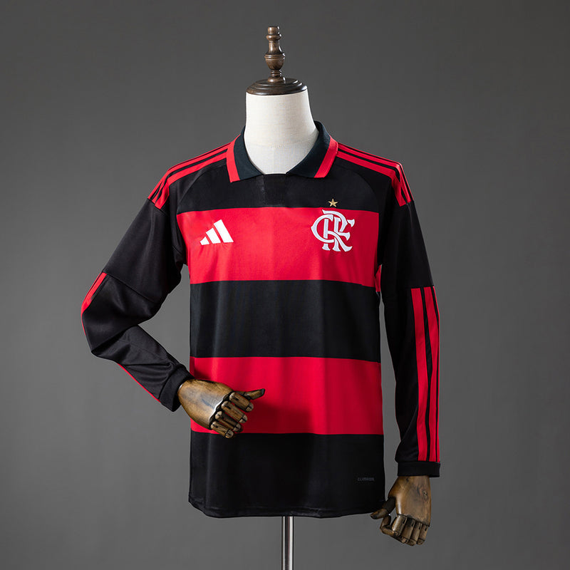 Flamengo Home Jersey 2026/27 Long Sleeves Football Kit Soccer Shirt