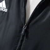 Real Madrid Windbreaker 2025/26 Black Football Kit