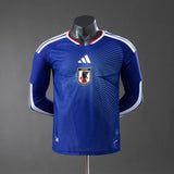 Player Version Japan Home Jersey 2026 World Cup Football Kit Long Sleeves PalmSportss