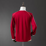 Man United Jersey 2006/07 Home Retro Football Kit Long Sleeves
