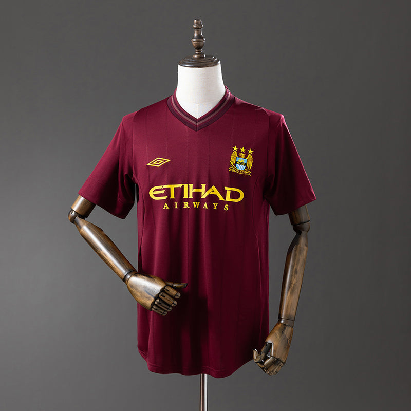 Manchester City Jersey 2012-13 Away Retro Football Kit
