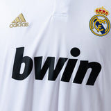 Real Madrid Jersey 2011-12 Home Retro Football Kit