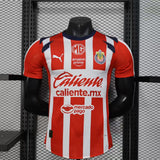 Player Version Chivas Jersey 25/26 Home Football Kit Soccer Jersey