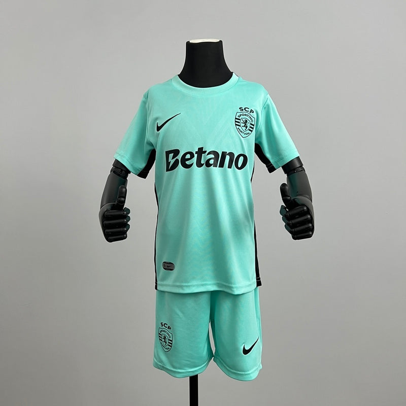 Kids Sporting CP Jersey 25/26 Third Football Kit Soccer Jersey