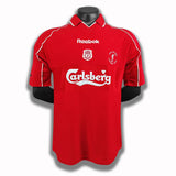 Liverpool Retro Jersey 2000/2001 Home Football Jersey Soccer Shirt - PalmSportss