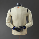Barcelona Jersey 25/26 Away Long Sleeves Football Kit Player Version
