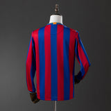 Barcelona Jersey 2009-10 Home Retro Kit Long Sleeves