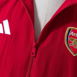 Arsenal Windbreaker 2025/26 Red Football Kit - PalmSportss