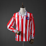 Retro Chivas Home Jersey 110th Anniversary Long Sleeves Football Kit Soccer Shirt