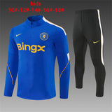 Kids Chelsea Training Tracksuits 2026-2027 Football Kit Soccer Jersey PalmSportss