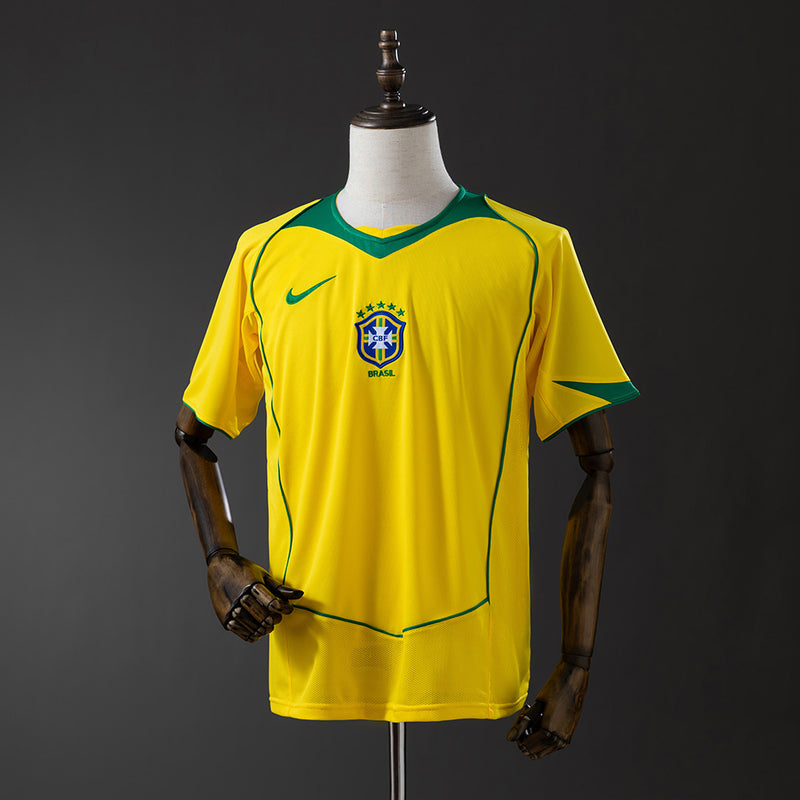 Brazil Jersey 2004 Home Retro Football Kit