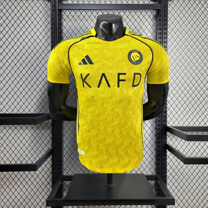 Player Version Al-Nassr Riyadh Jersey 25/26 Home RONALDO Football Kit Soccer Jersey