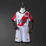 Kids Rayo Vallecano Jersey 2025/26 Home Football Kit - PalmSportss