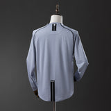 Man United Jersey 2007/08 Grey Goalkeepe Retro Kit Long Sleeve