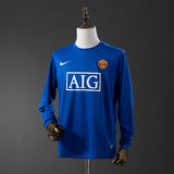 Man United Jersey 2008-09 Third Retro Kit Long Sleeves