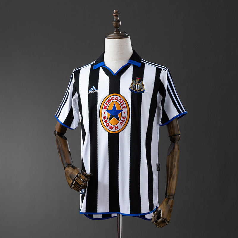 Newcastle United Jersey 1999-00 Home Retro Kit