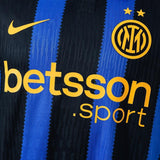 Player Version Inter Milan Home Jersey 2026-2027 Long Sleeves Football Kit Soccer Shirt PalmSportss