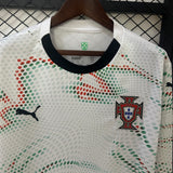 Portugal Jersey 25/26 Away Long Sleeves Ronaldo Football Kit Soccer Jersey