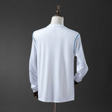 Real Madrid Jersey 2017/18 Home Retro Football Kit Long Sleeves