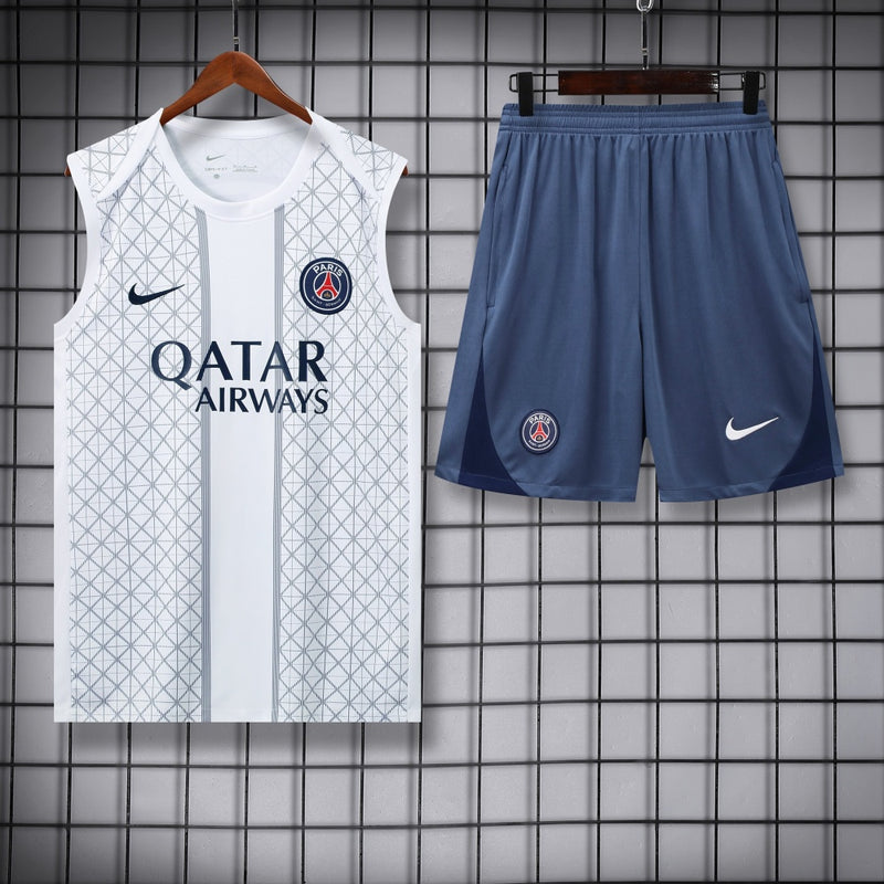 PSG Vest Set Training Tracksuits 25/26 Football Kit Soccer Jersey