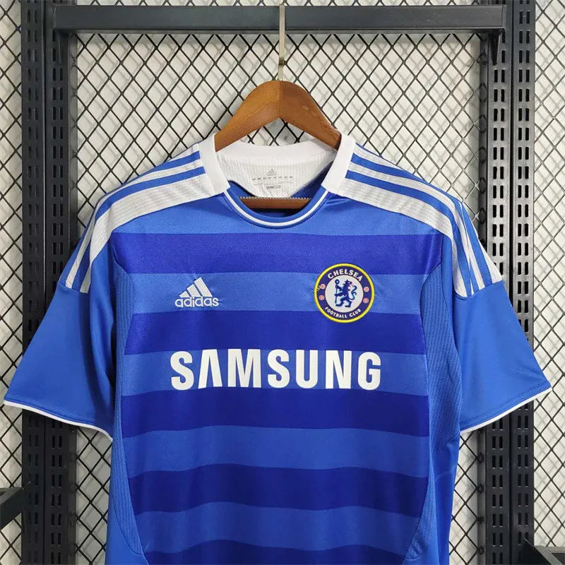 Chelsea Jersey Home Kit 2011 2012 Retro Football Team Soccer Shirt