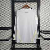 Retro 09/10 Real Madrid Home Jersey Long Sleeves - PalmSportss