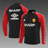 Retro Man United Training Tracksuits 1998-99 Football Kit Soccer Jersey