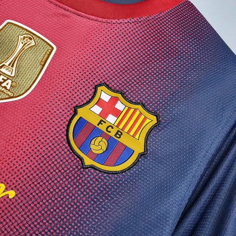 Barcelona Retro Jersey 2012/13 Home Football Jersey Soccer Shirt