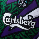 Liverpool Jersey 1995-96 Goalkeeper Retro Football Kit Long Sleeves