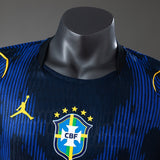 Player Version Brazil Away Jersey 2026 World Cup Long Sleeves Football Kit Soccer Shirt