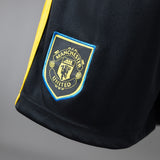 Man United Third Shorts 25/26 Black Football Kit Soccer Shorts