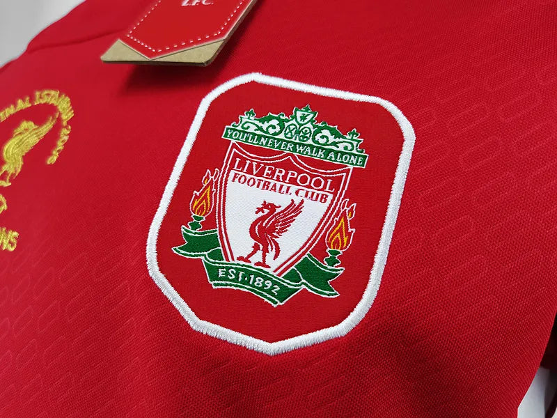 Liverpool Retro Jersey 2005 Home Football Jersey Soccer Shirt
